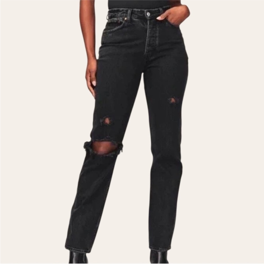 Abercrombie & Fitch The Dad High Rise Jeans